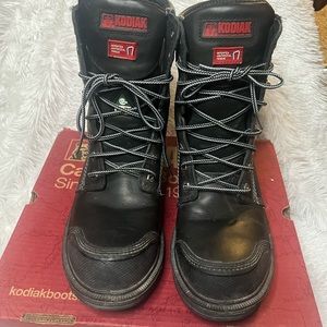 KODIAK 8" Work Boots Vibram Outsoles Composite Toe WP Oil,